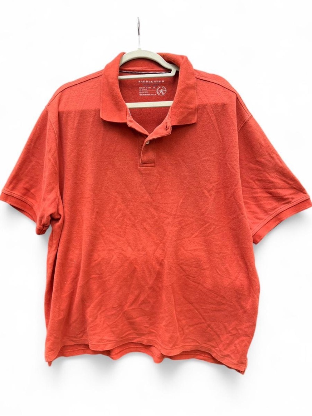 Saddlebred Orange-Red Polo Shirt